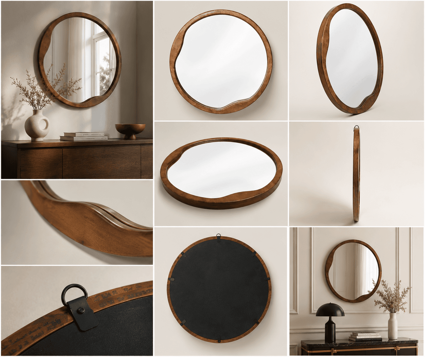 Venetian Sunburst Wall Mirror view 4